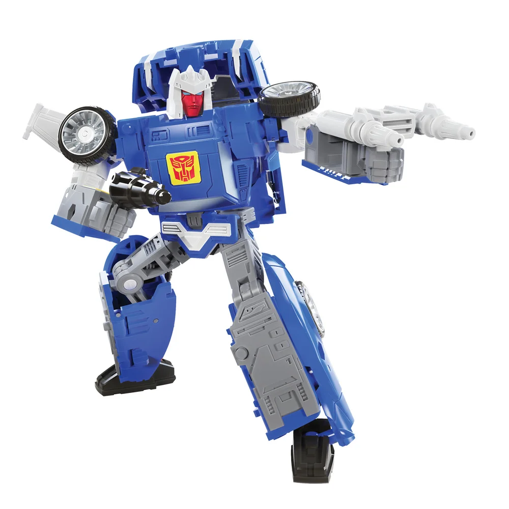 Hasbro Transformers Generations War for Cybertron: Kingdom Deluxe WFC-K26 Autobot Tracks Actionfigur Bild 1