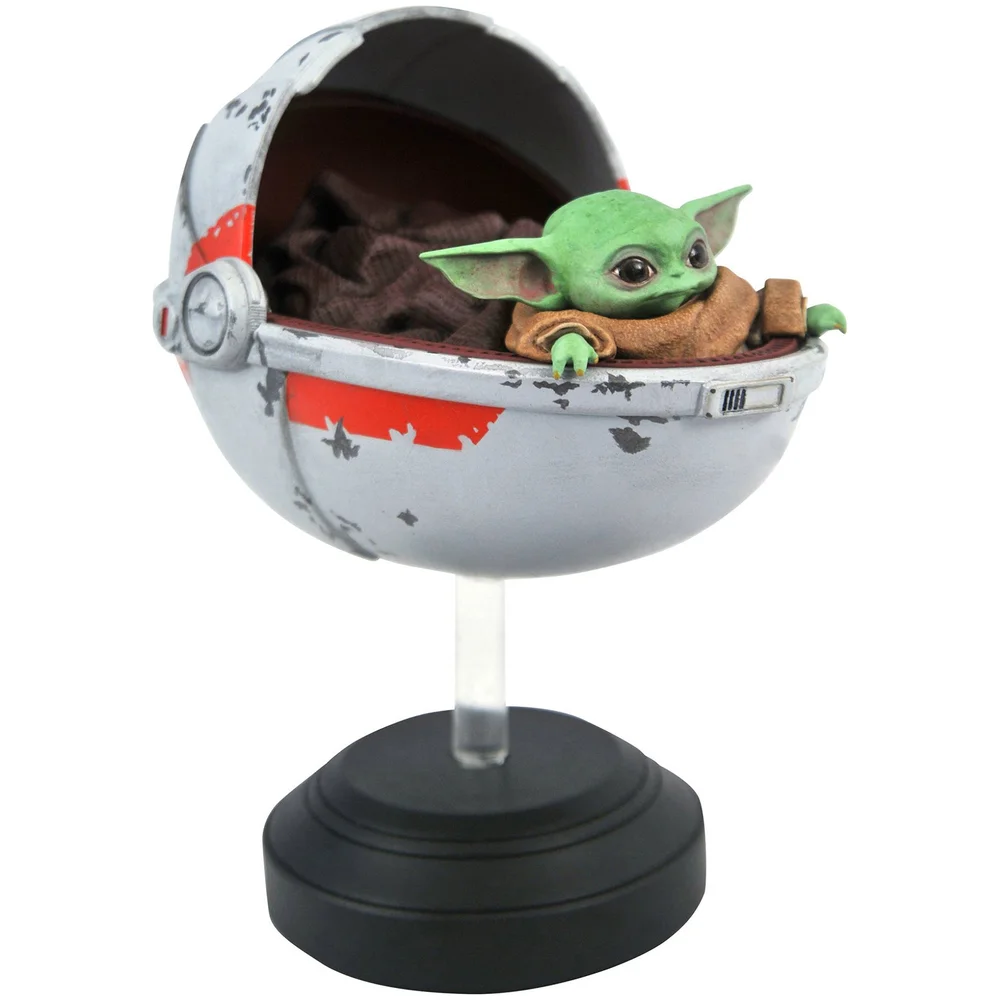Gentle Giant The Mandalorian The Child mit Wagen Figur im Maßstab 1:6 Bild 1