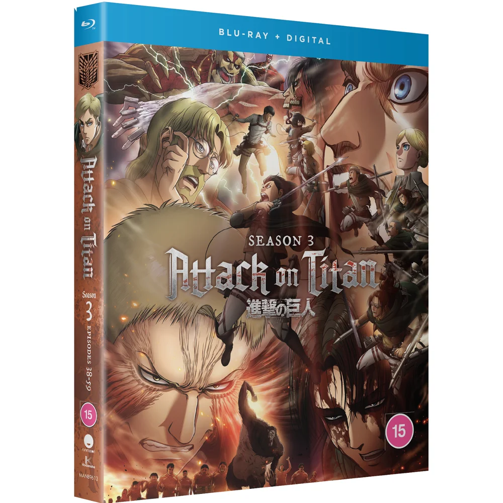 Attack on Titan - Komplette Staffel 3 Bild 1