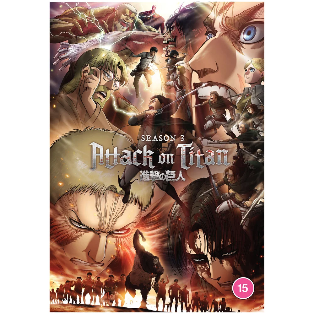 Attack on Titan - Komplette Staffel 3 Bild 1