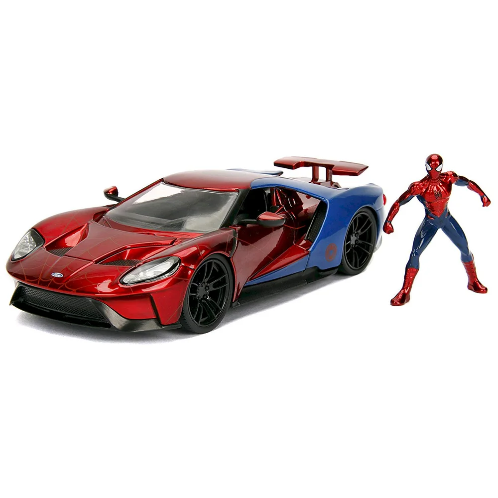 Jada Toys Marvel Spider-Man 2017 Ford Gt im Maßstab 1:24 Bild 1