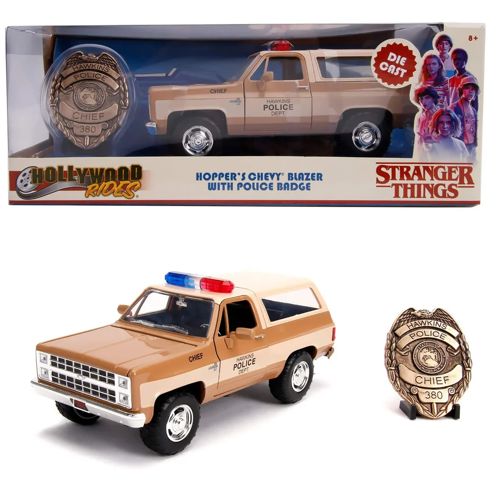 Jada Toys Stranger Things 1980 Chevy K5 Blaze im Maßstab 1:24 Bild 1