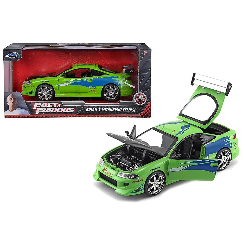 Jada Toys Fast & Furious 1995 Mitsubishi Eclipse im Maßstab 1:24 Bild 1