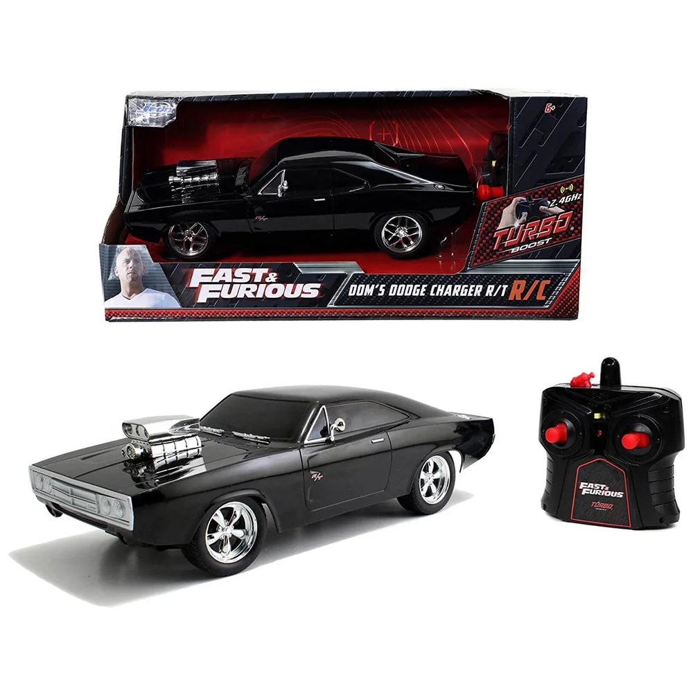 Jada Toys Fast & Furious RC 1970 Dodge Charger im Maßstab 1:24 Bild 1