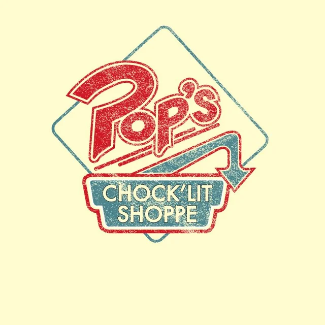 Riverdale Pop's Choclit Shop Unisex T-Shirt - Weiß Vintage Wash