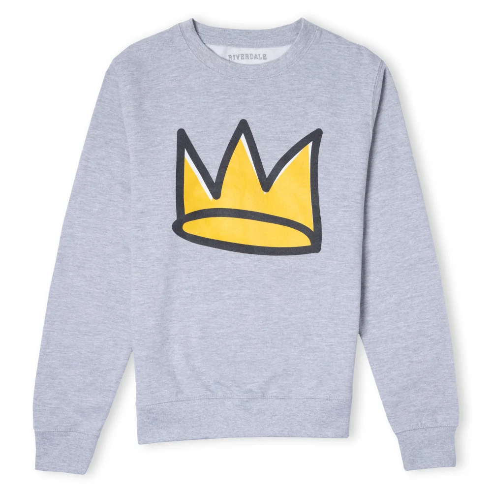 Riverdale Jughead Crown Unisex Sweatshirt - Grau - S Bild 1