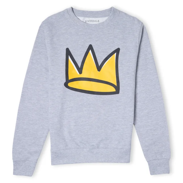 Riverdale Jughead Crown Unisex Sweatshirt - Grau