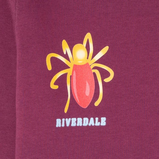 Riverdale Cheryl Blossom Broach Unisex Sweatshirt - Burgunderrot