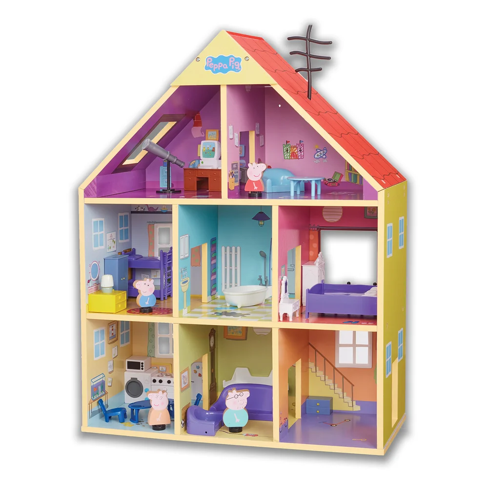 Peppa Wutz - Spielhaus-Set aus Holz Bild 1