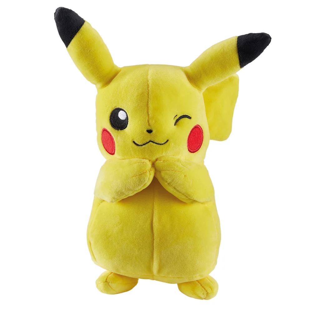Pokémon 20 cm Plüschfigur - Pikachu (Zwinkernd) Bild 1
