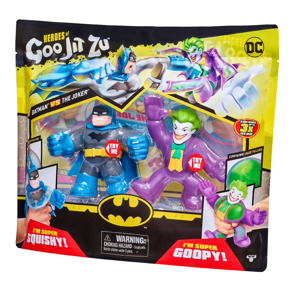 Heroes of Goo Jit Zu DC Versus Pack - Batman VS. Joker Bild 1