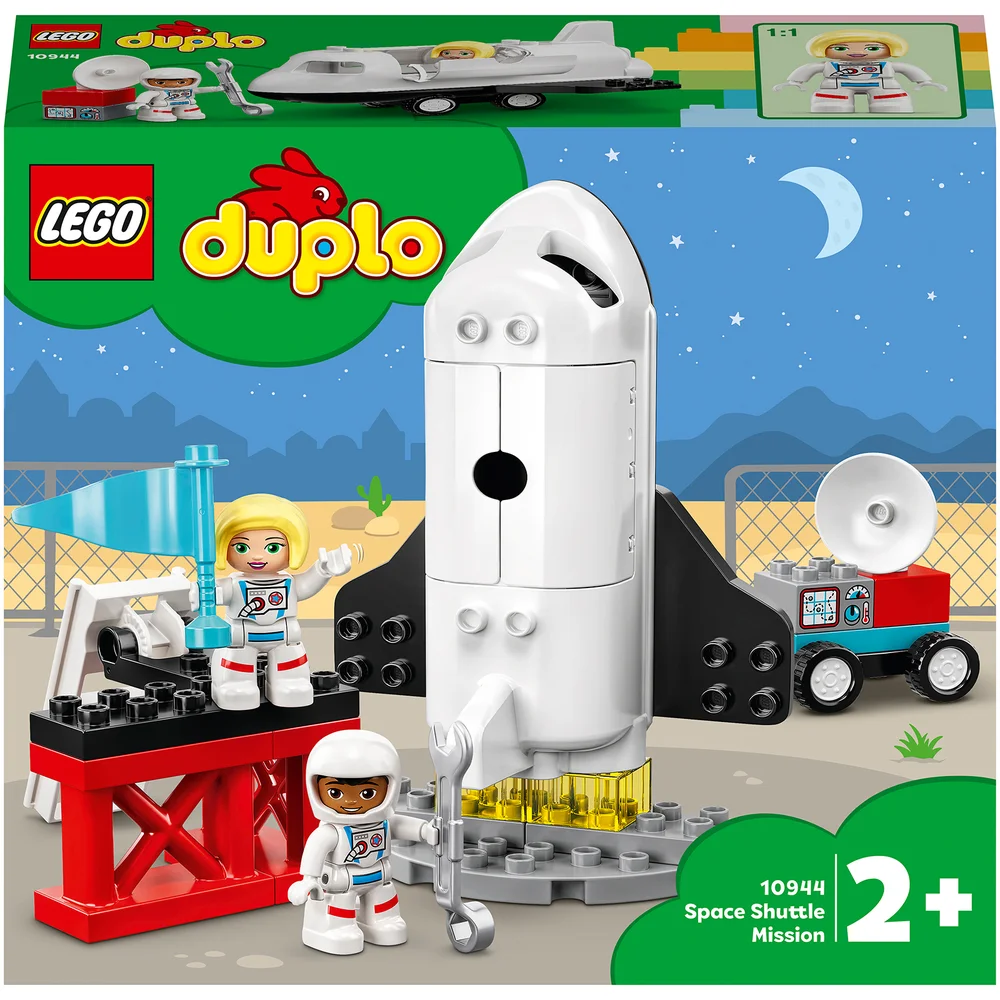LEGO DUPLO Town: Space Shuttle Mission Rocket Toy (10944) Bild 1