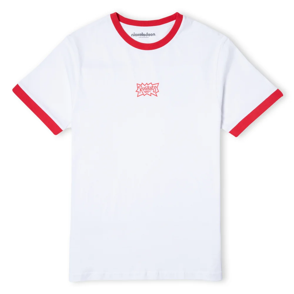 Rugrats Unisex Ringer T-Shirt - Weiß/Rot - S Bild 1