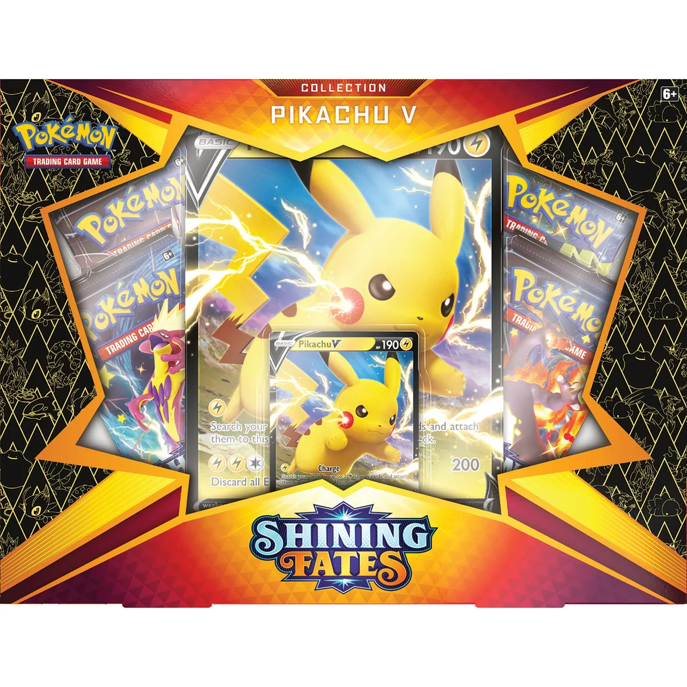Pokemon TCG: Shining Fates Pikachu V Box Bild 1