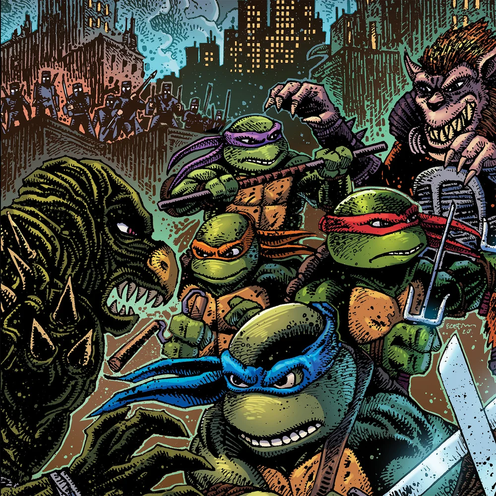 Waxwork - Teenage Mutant Ninja Turtles II: Secret of the Ooze LP (Grün) Bild 1