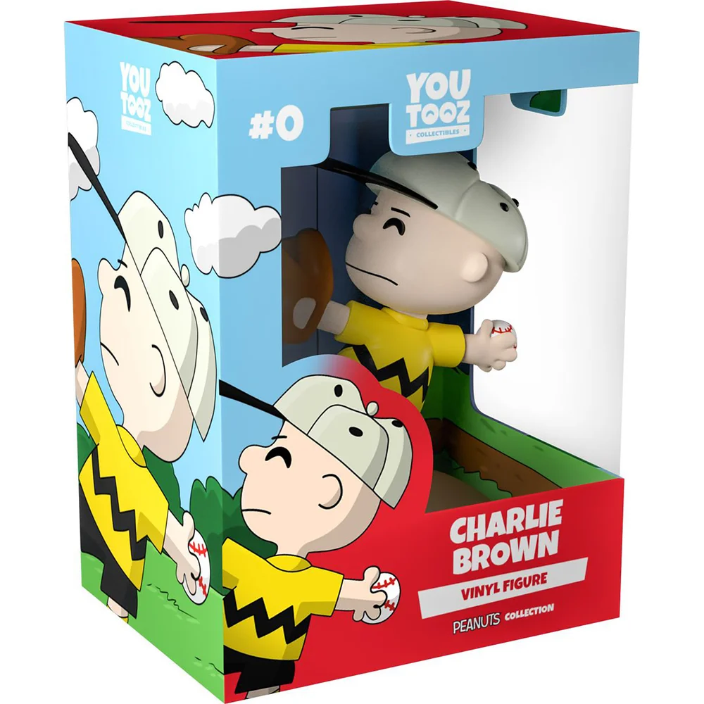 Youtooz Charlie Brown 13 cm Vinyl-Sammelfigur - Charlie Bild 1