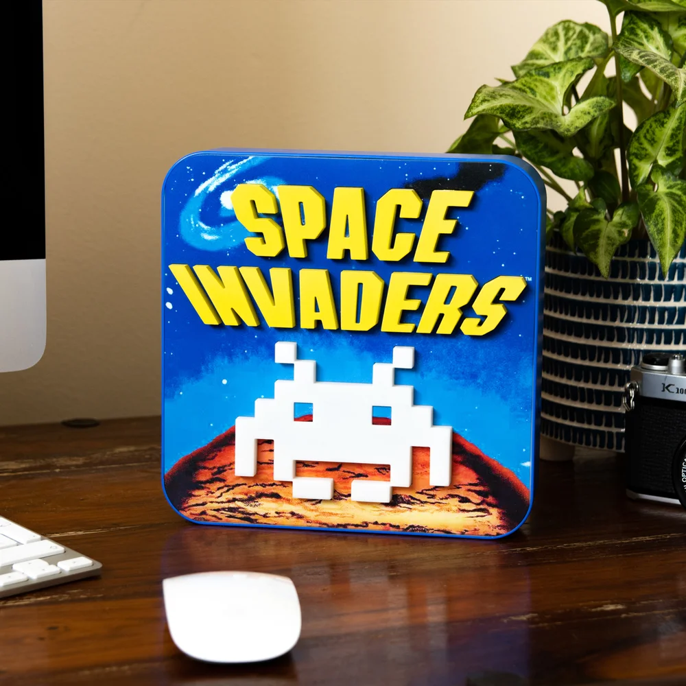 Numskull Space Invaders 3D Lamp Bild 1
