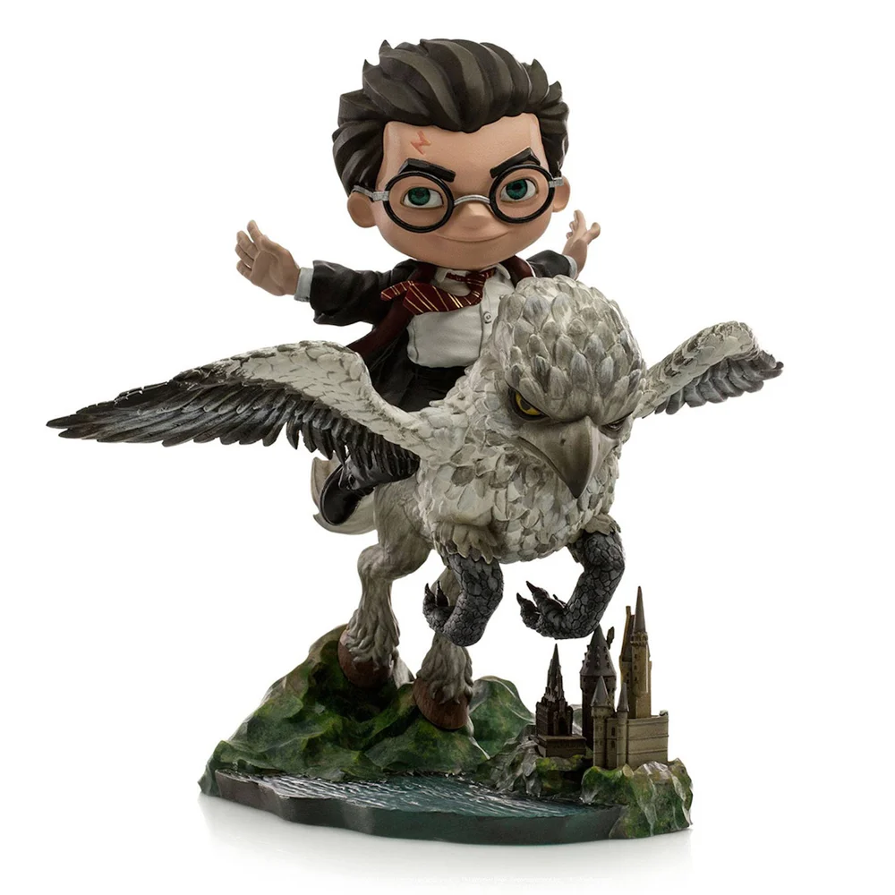 Iron Studios Harry Potter Mini Co. Illusion PVC-Figur Harry Potter & Seidenschnabel 16 cm Bild 1