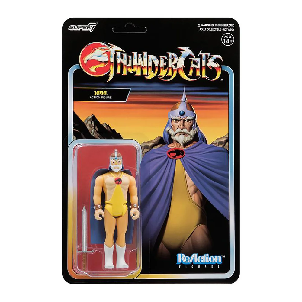 Super7 Thundercats ReAction Figur - Jaga Bild 1