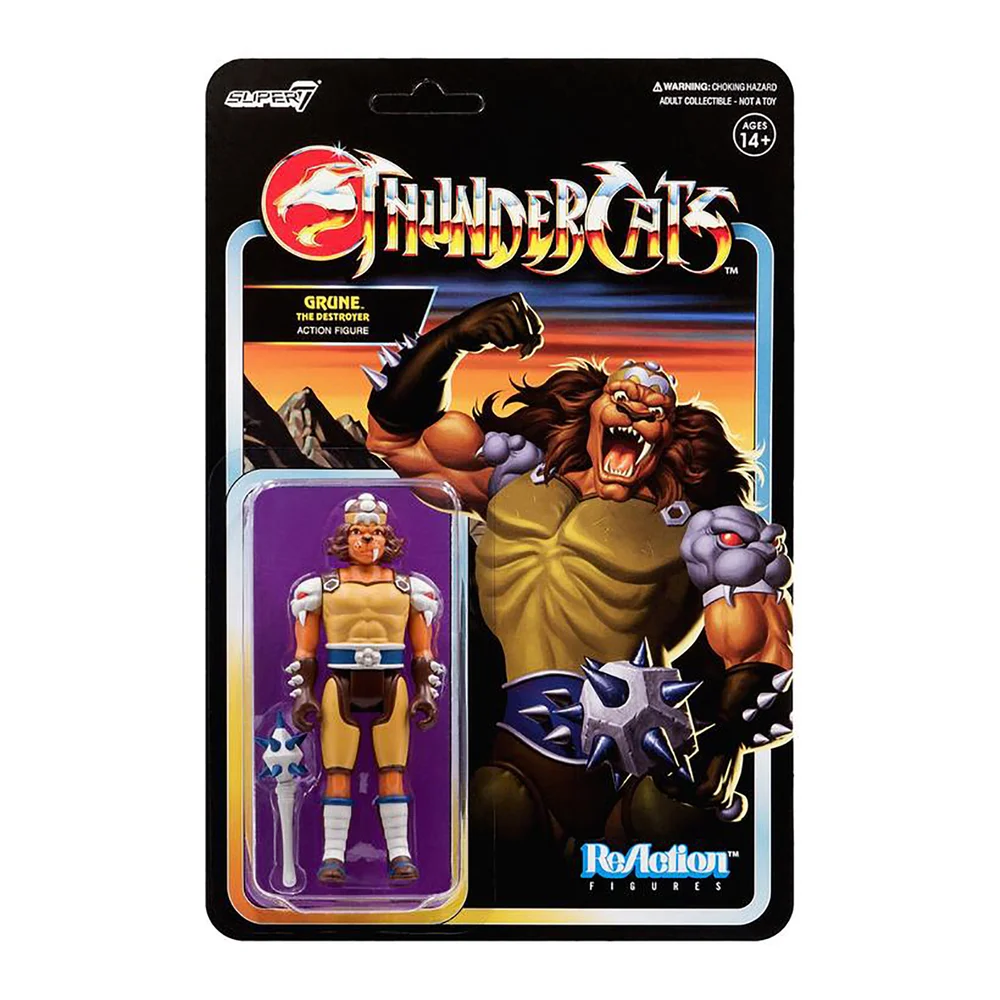 Super7 Thundercats ReAction Figur - Grune The Destroyer Bild 1