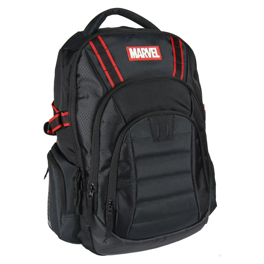Marvel Logo Travel Backpack - Black Bild 1