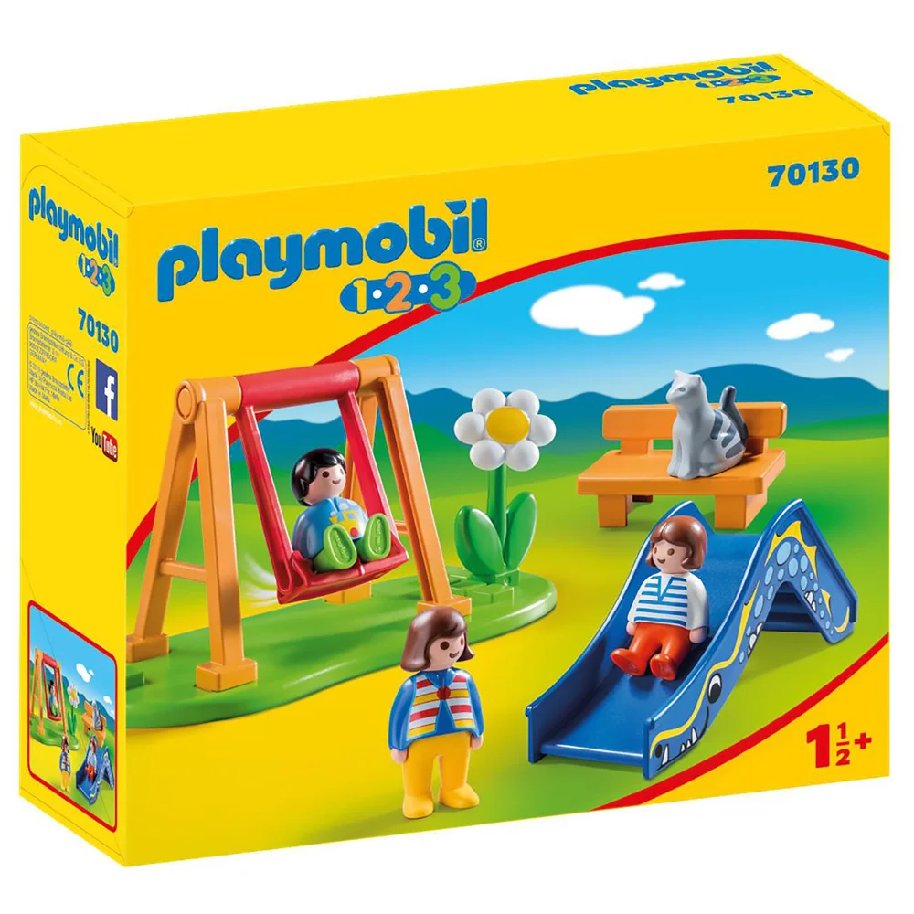 Playmobil 1.2.3 Children's Playground for Children 18 Months+ (70130) Bild 1