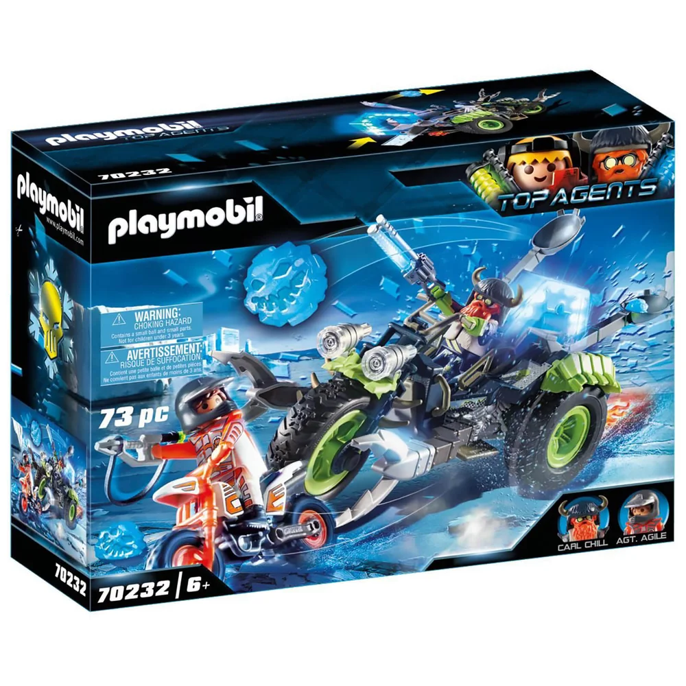 Playmobil Top Agents V Arctic Rebels Ice Trike (70232) Bild 1