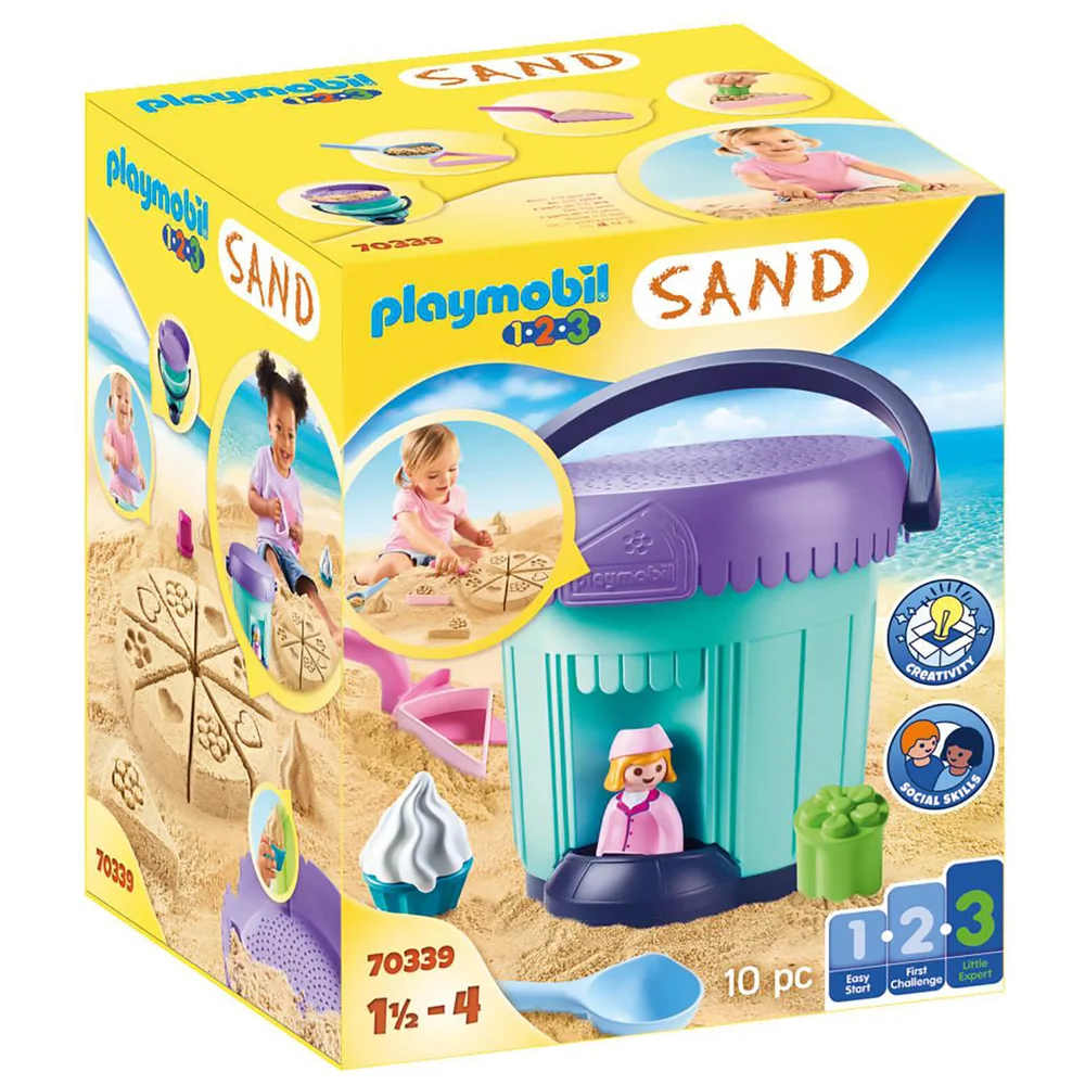Playmobil SAND Bäckerei Sand Eimer für 18+ Monate (70339) Bild 1