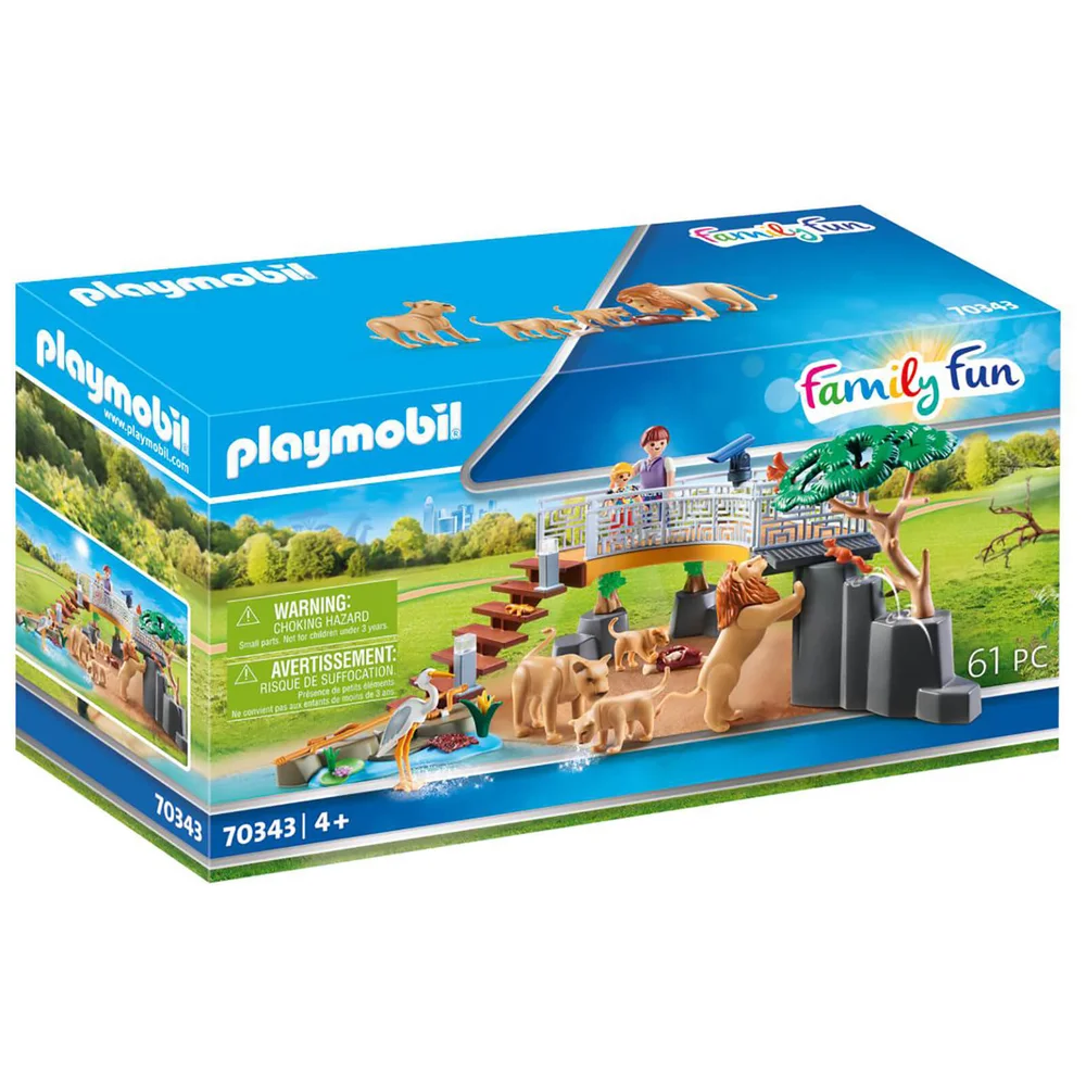 Playmobil Family Fun Outdoor Lion Enclosure (70343) Bild 1