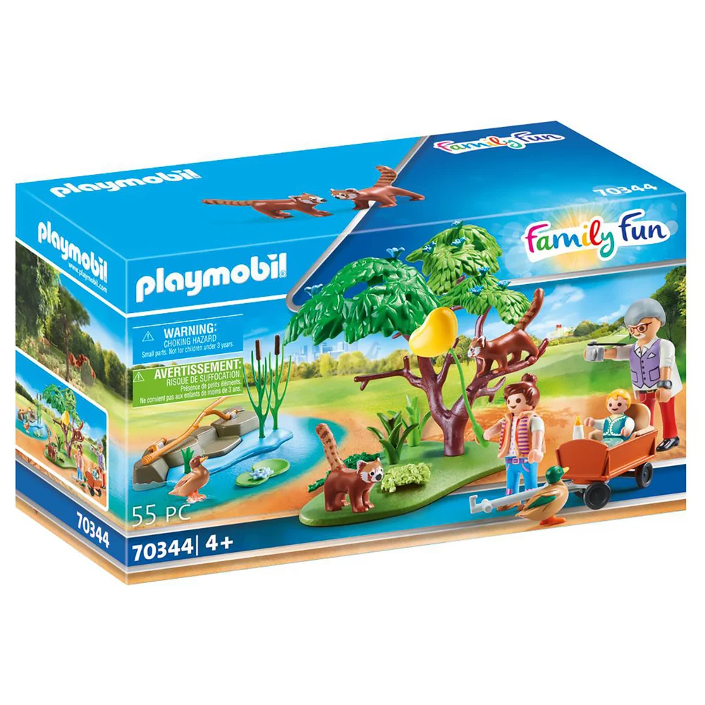 Playmobil Family Fun Red Panda Habitat (70344) Bild 1