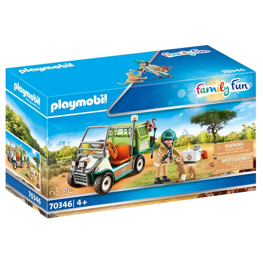 Playmobil Family Fun Zoo Vet with Medical Cart (70346) Bild 1