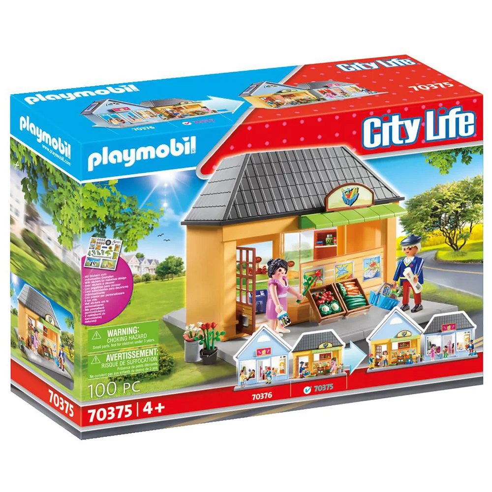 Playmobil City Life My Little Town My Supermarket (70375) Bild 1