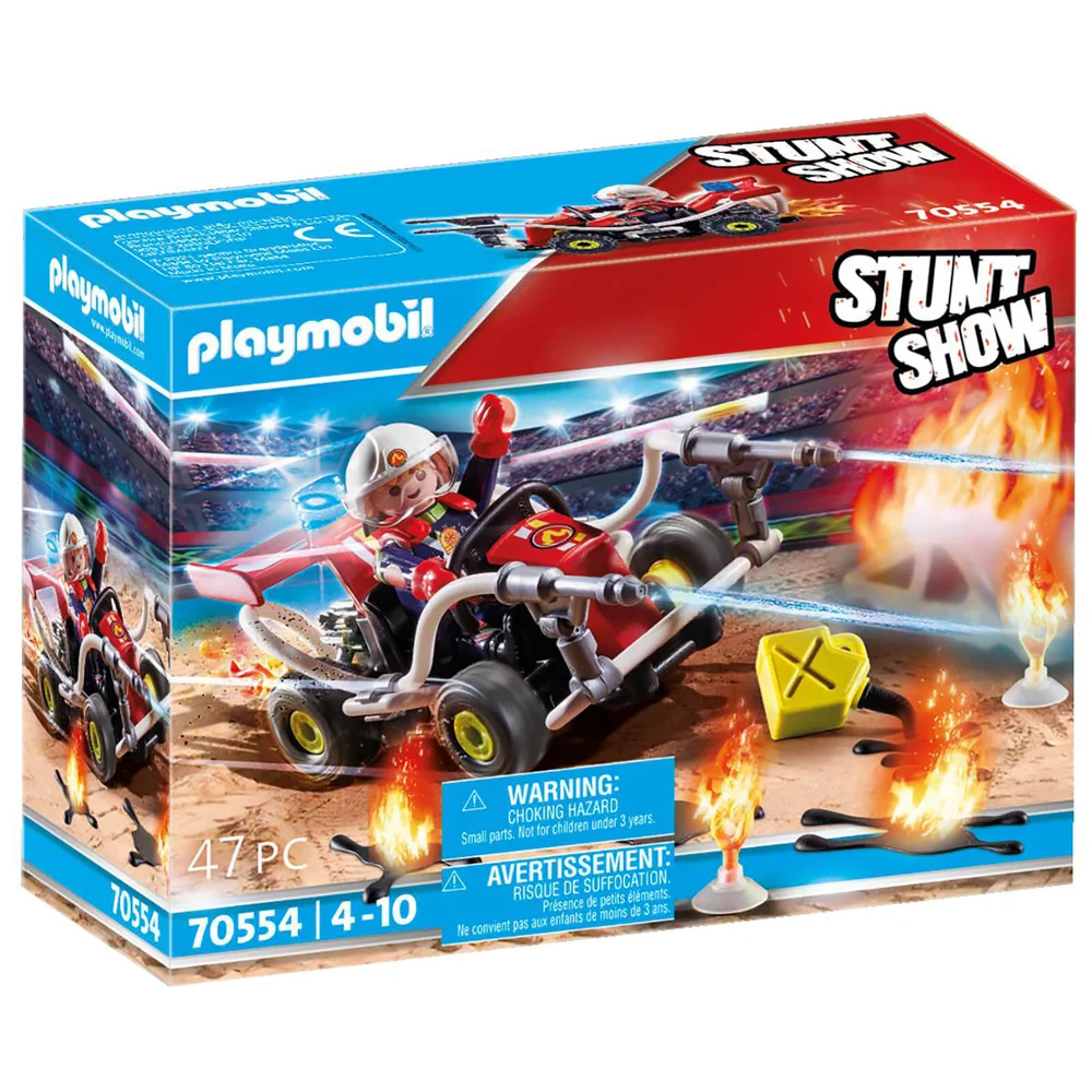 Playmobil Stunt Show Feuer Quad (70554) Bild 1