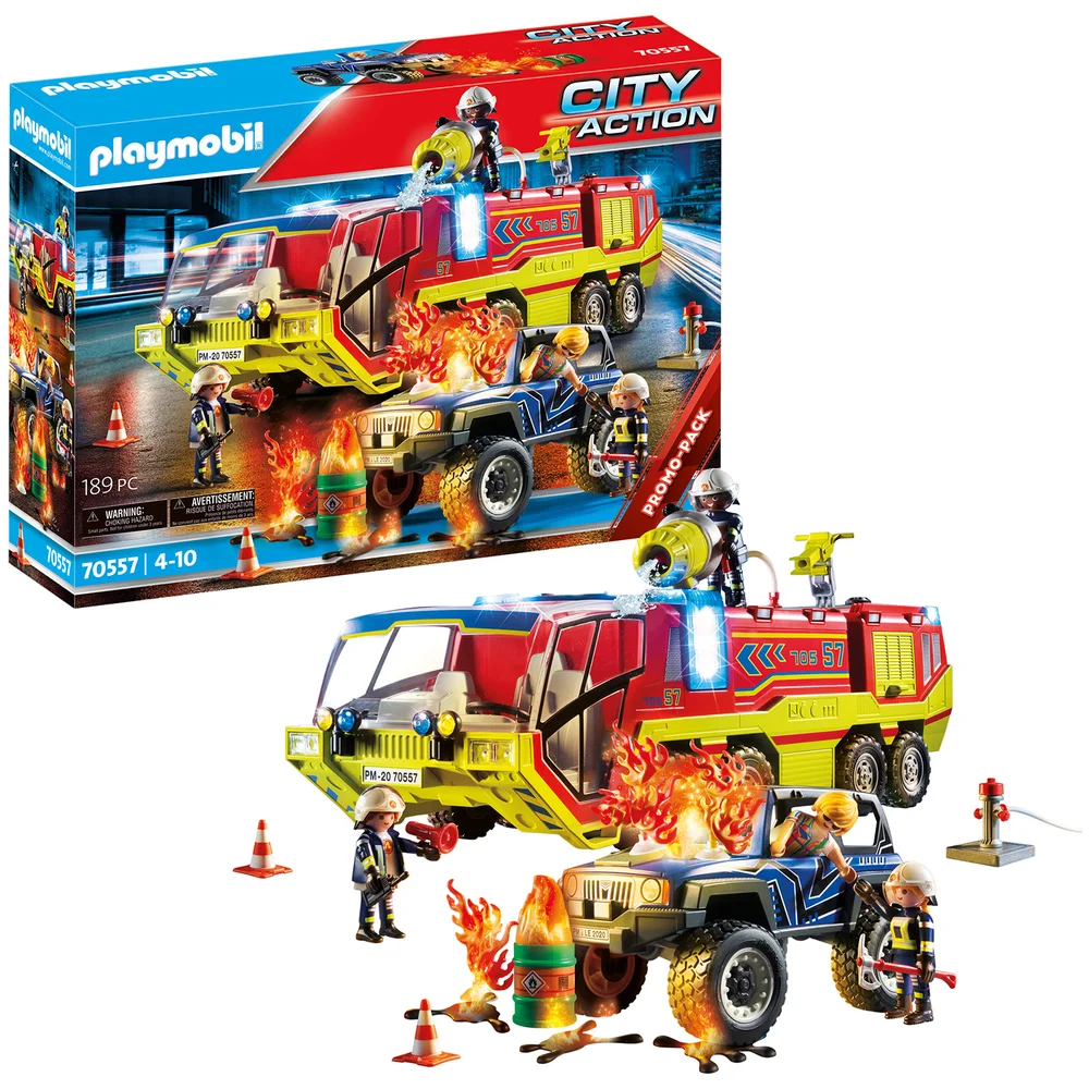Playmobil City Action Promo Fire Engine with Truck (70557) Bild 1