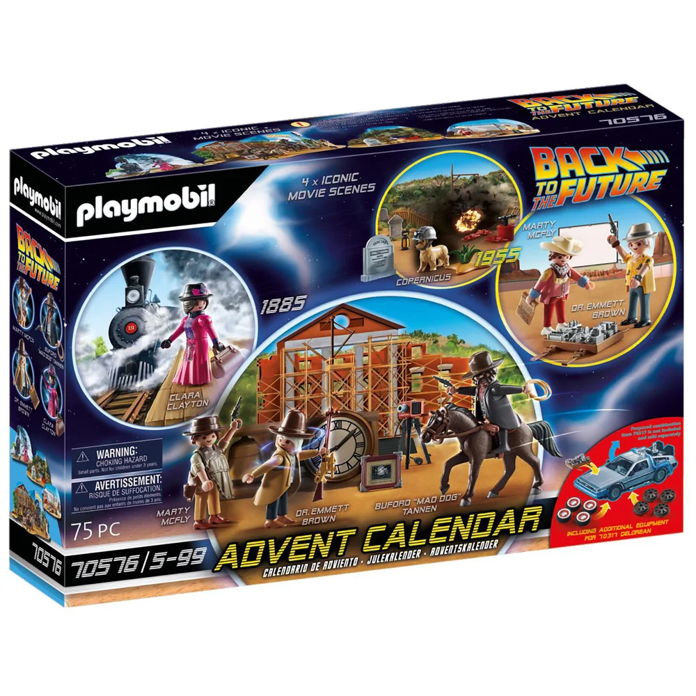 Playmobil Advent Calendar Back to the Future - Western (70576) Bild 1