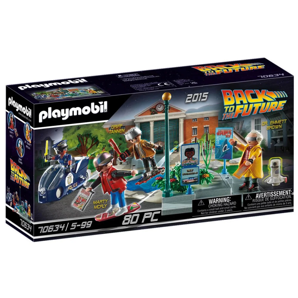 Playmobil Zurück in die Zukunft Teil II Hoverboard Chase (70634) Bild 1