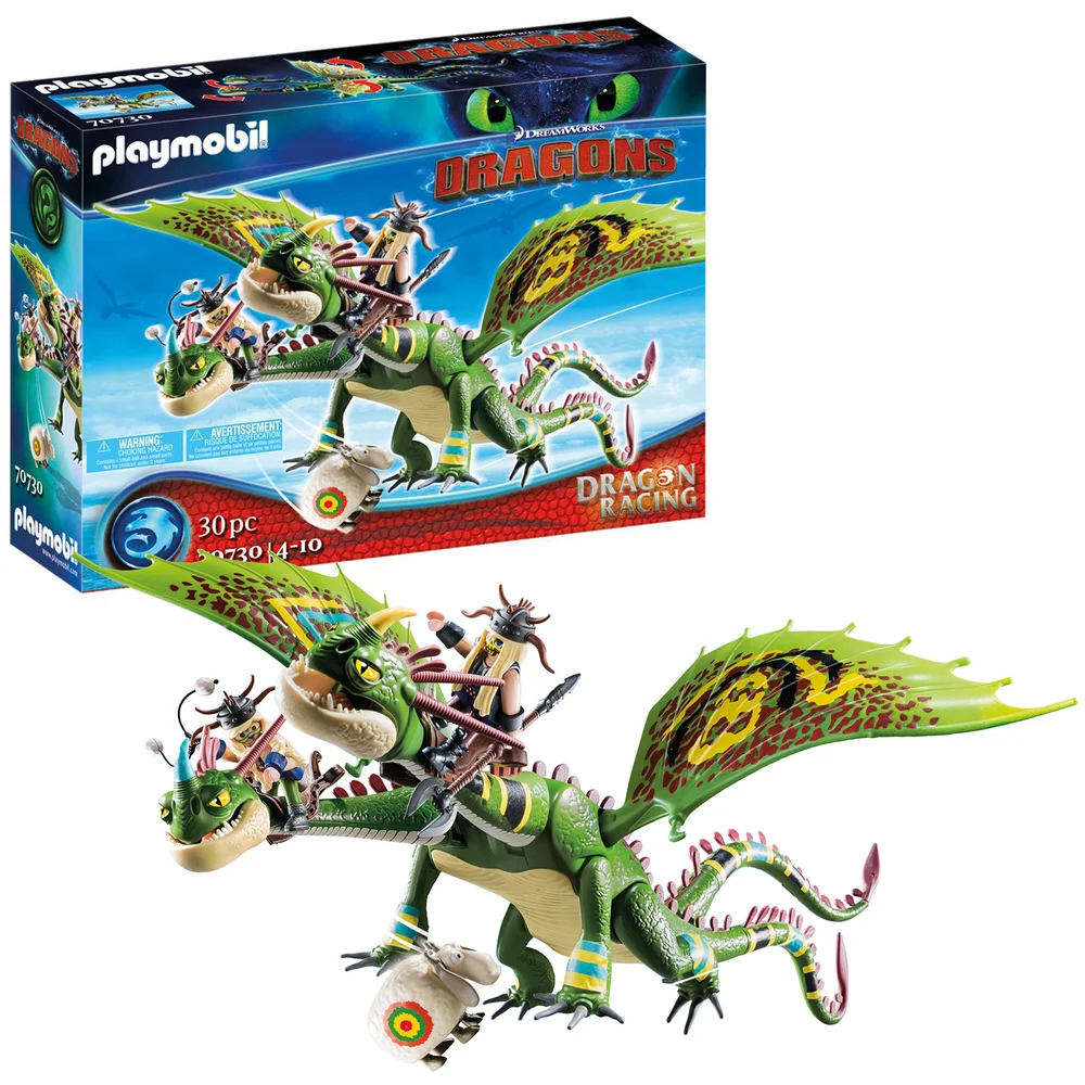 Playmobil Dragon Racing: Ruffnut and Tuffnut with Barf and Belch (70730) Bild 1