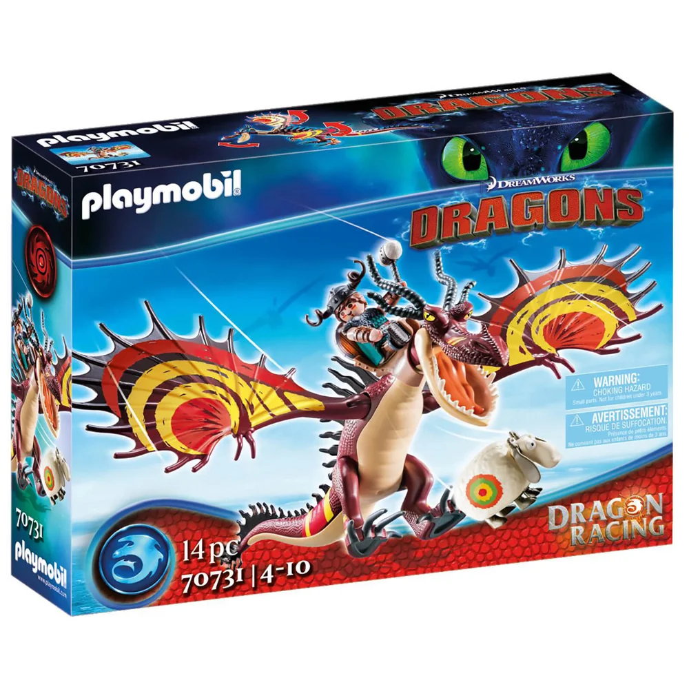 Playmobil Dragon Racing: Snotlout and Hookfang (70731) Bild 1
