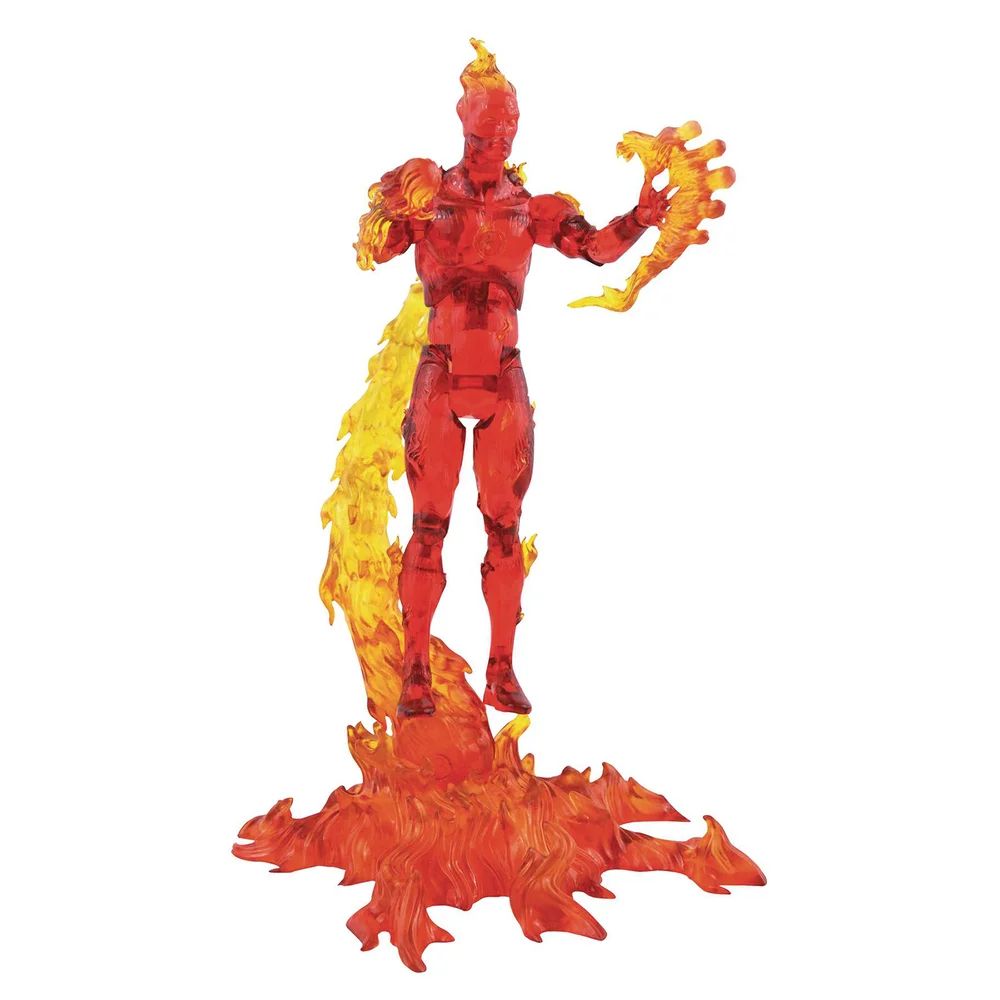 Diamond Select Marvel Select Human Torch Actionfigur Bild 1