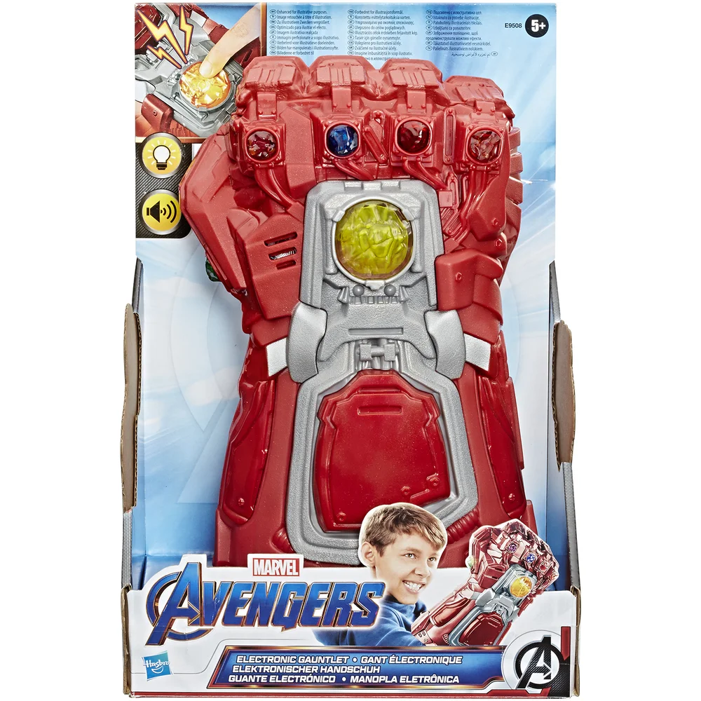 Hasbro Marvel Avengers Endgame - Red Infinity Gauntlet Electronic Toy Bild 1