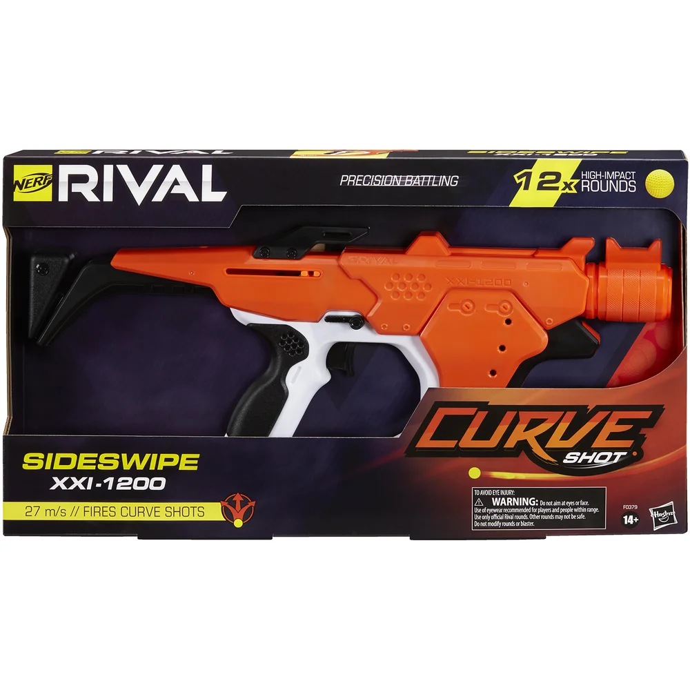NERF Rival Curve Shot Sideswipe XXI-1200 Blaster Bild 1