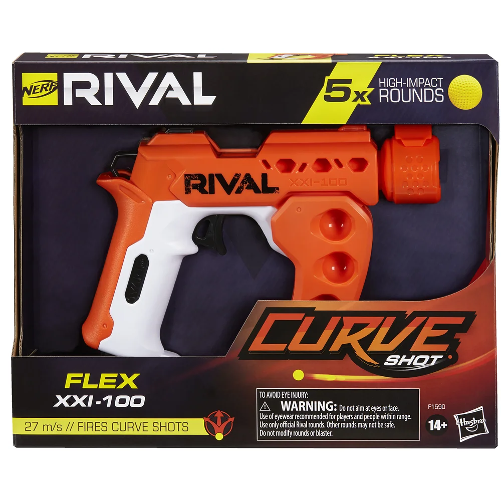 Nerf Rival Curve Shot Flex XXI-100 Blaster Bild 1