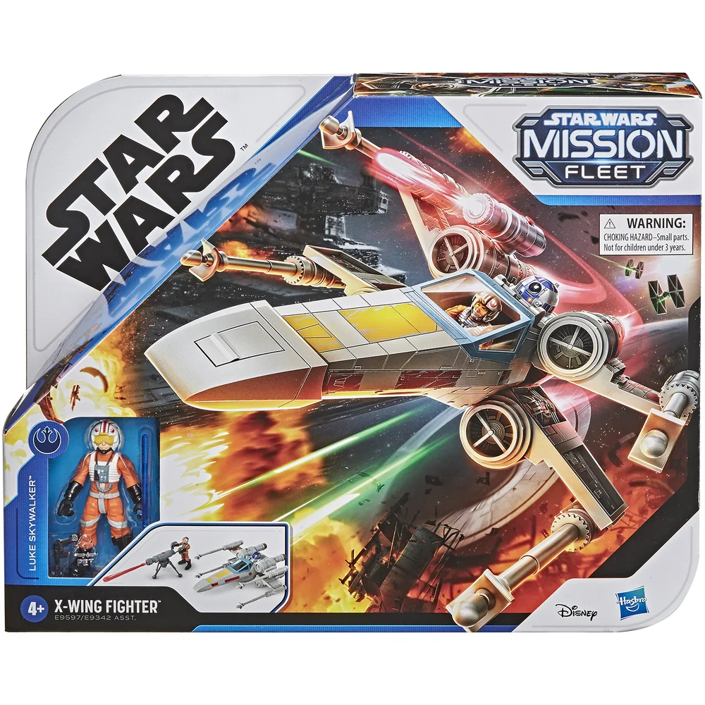Hasbro Star Wars Mission Flotte Luke Skywalker X-wing Fighter Actionfigur Bild 1