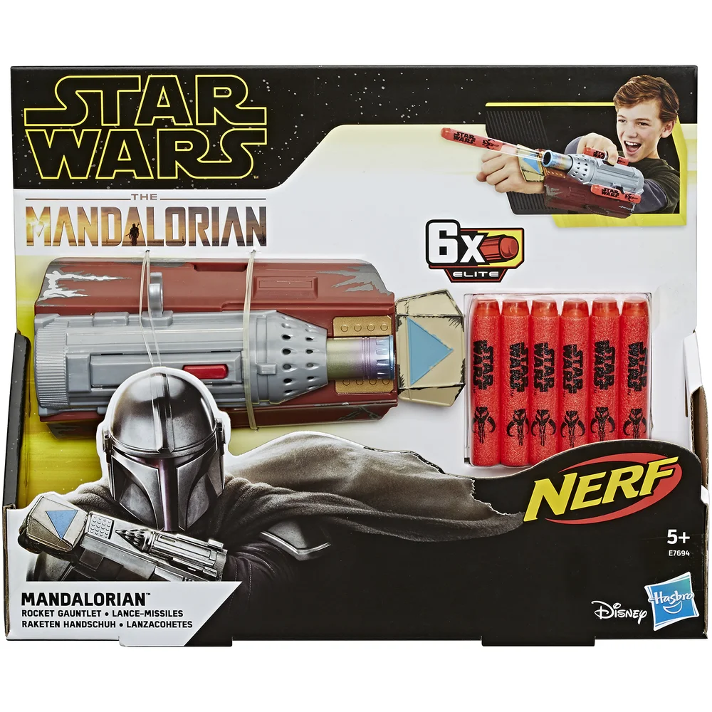 Nerf Star Wars The Mandalorian Rocket Gauntlet Blaster Bild 1