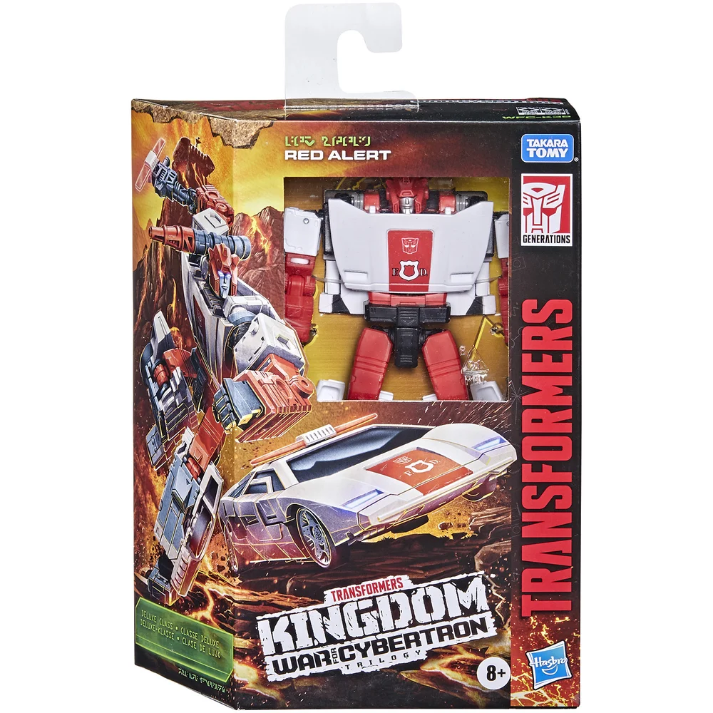 Transformers Generations Deluxe Red Alert Figure Bild 1