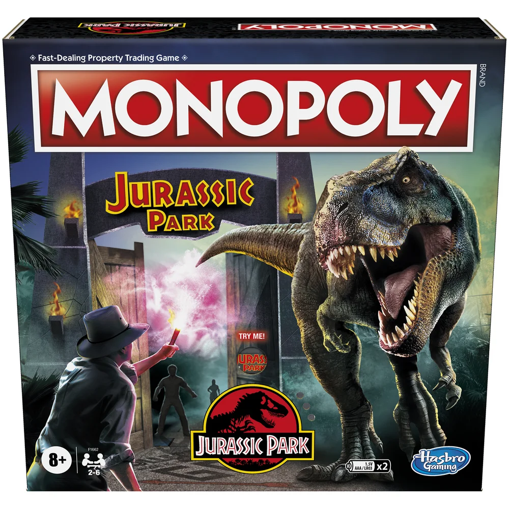 Monopoly Brettspiel - Jurassic Park Edition Bild 1
