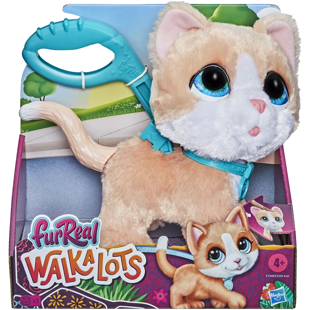 Hasbro furReal - Walkalots Big Wags Interaktives Katzenspielzeug Bild 1