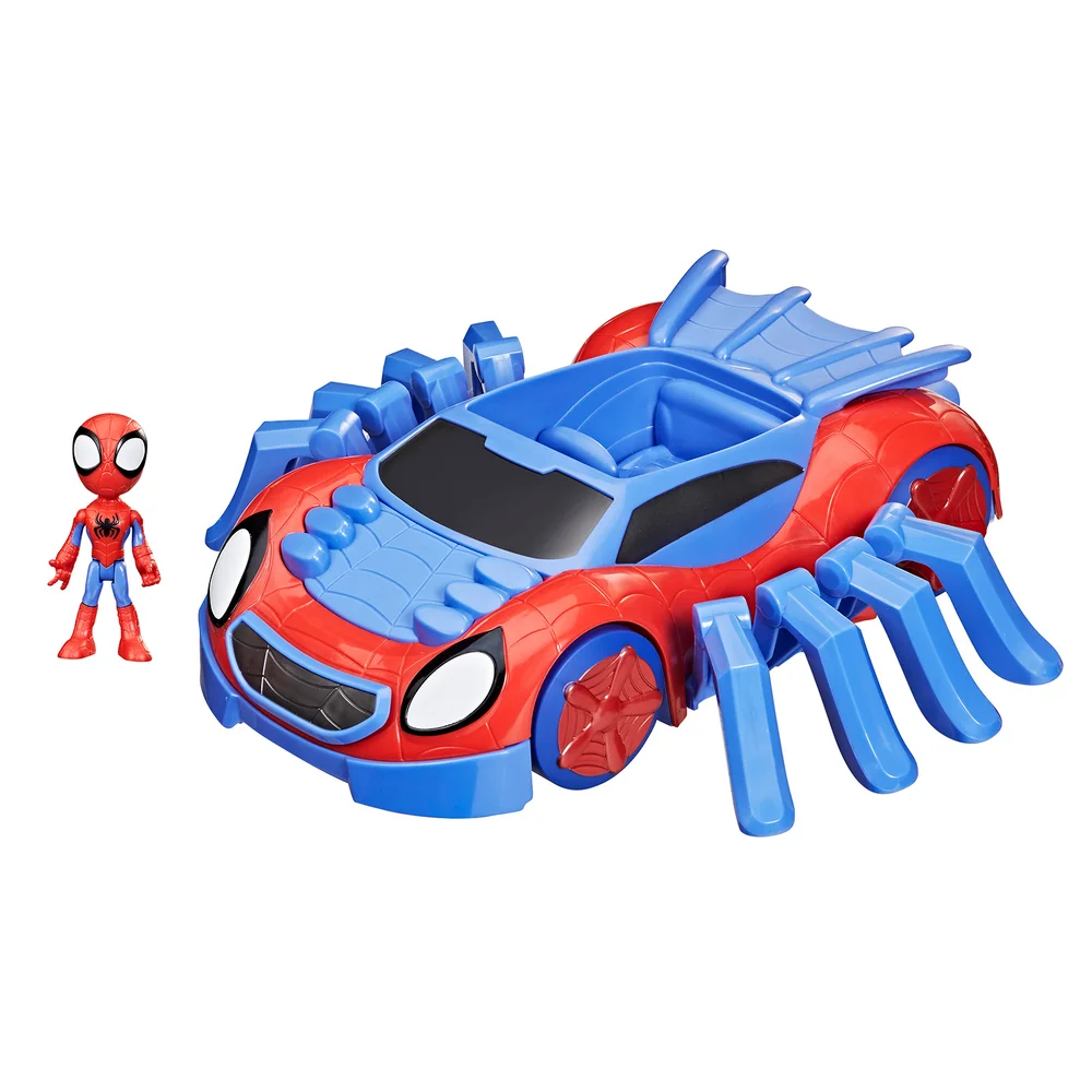 Hasbro Marvel Spidey and His Amazing Friends Ultimate Web-Crawler 10cm Figure Bild 1