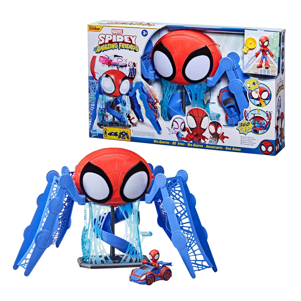 Hasbro Marvel Spidey and His Amazing Friends Webquarters Playset Bild 1