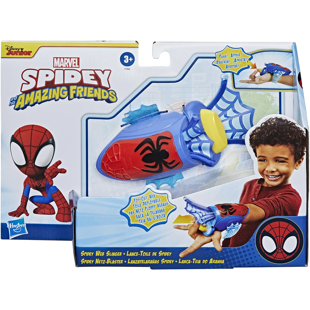 Hasbro Marvel Spidey and His Amazing Friends Spidey Web Slinger Wrist Toy Bild 1